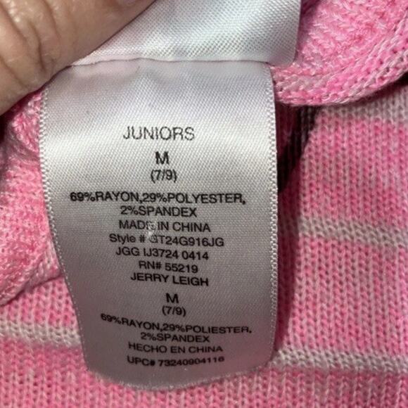 Jerry Leigh Pink Sunflower tank top Size Medium 7-9 - Picture 5 of 6